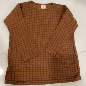 Analogie by lil legs windowpane t shirt size 24 months